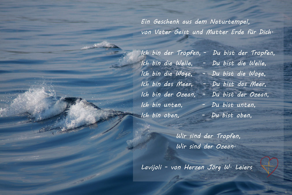 Lavijoli - Poesie - Ich bin der Tropfen
